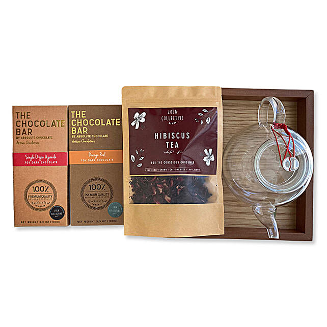 The Perfect Pair Chocolate Tea Set uae Gift The Perfect Pair
