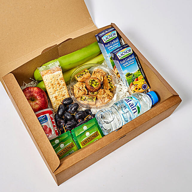 Big Meal Box With Baklava uae | Gift Big Meal Box With Baklava- FNP