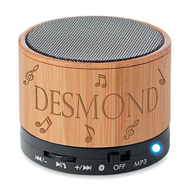 Personalised Engraved Bluetooth Speaker
