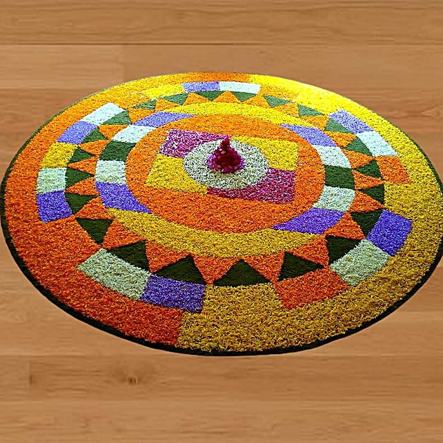 Flower Petals Rangoli uae Gift Flower Petals Rangoli FNP