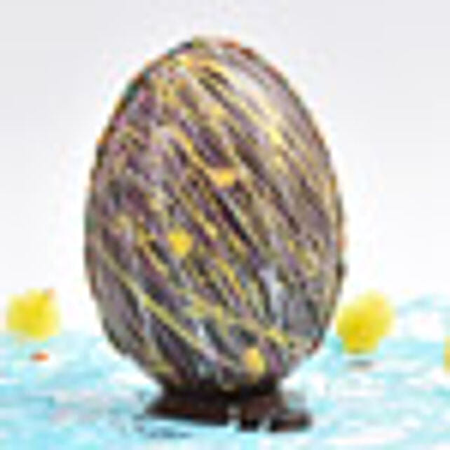 Easter Special Marble Egg Filled With Small Eggs uae Gift Easter