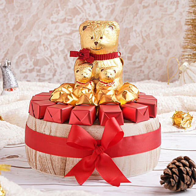 Mini Lindt Teddy Christmas Chocolates uae | Gift Mini Lindt Teddy ...