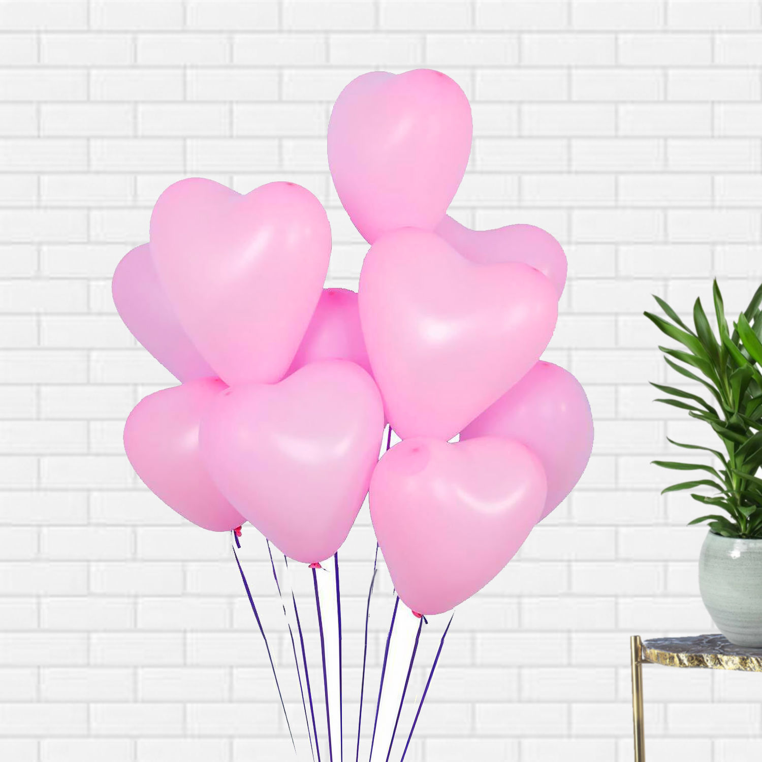 Pink Heart Shape latex balloons uae Gift Pink Heart Shape latex