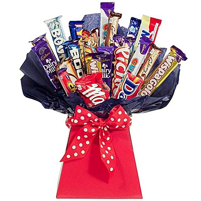 Large Chocolate Bouquet uk Gift Large Chocolate Bouquet FNP