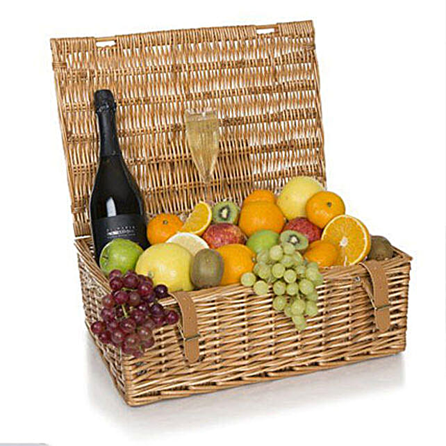 Luxury Fruit Basket uk Gift Luxury Fruit Basket FNP