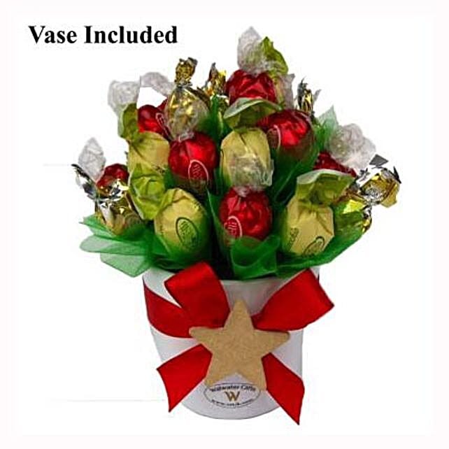 Classic Christmas Sweet Bouquet uk Gift Classic Christmas Sweet