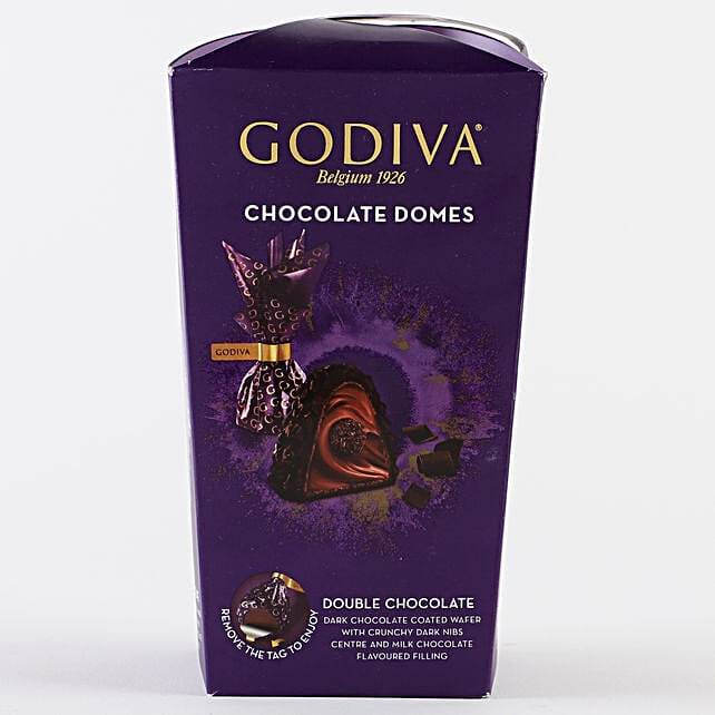 Godiva Double Chocolate Domes uk Gift Godiva Double Chocolate Domes FNP