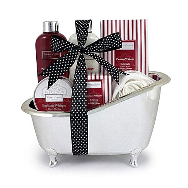Gift Mini Bath Tub Bath Hamper - Ferns 