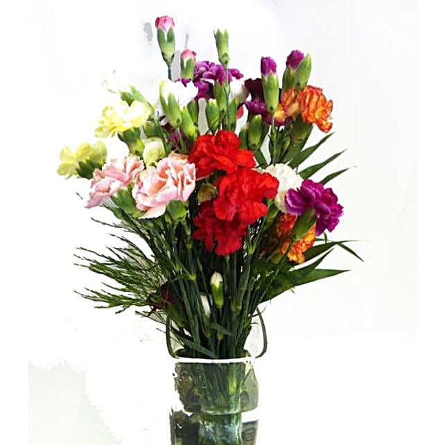 Spray Carnations Bouquet uk Gift Spray Carnations Bouquet FNP