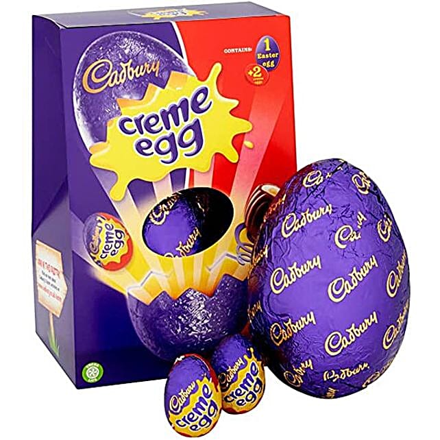 Easter Hollow Chocolate Egg And 2 Chocolate Eggs uk | Gift Easter ...