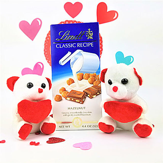 lindt personalised teddy