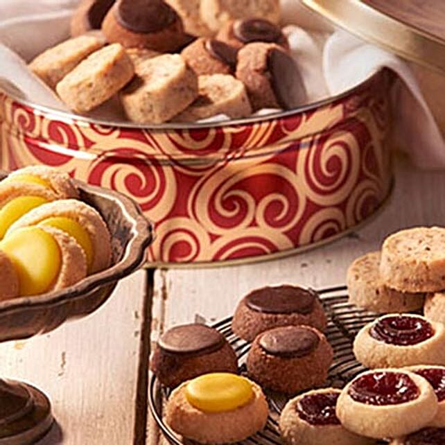 Sable French Cookie Tin usa | Gift Sable French Cookie Tin- FNP