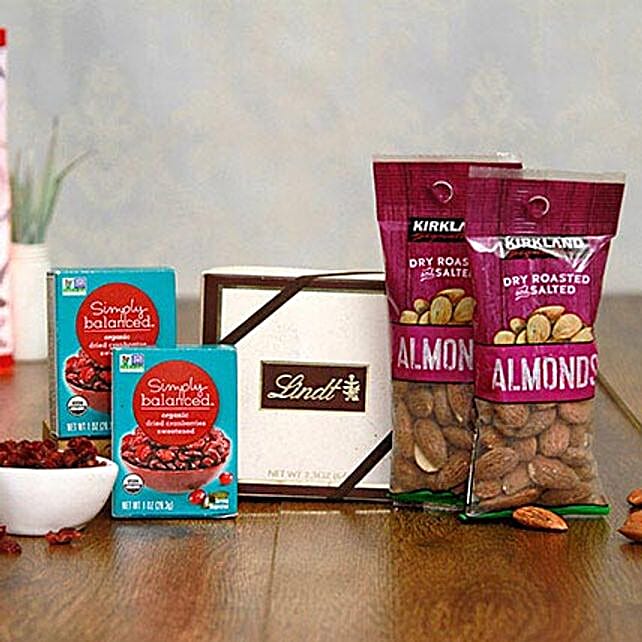 Delightful Choco Dry fruits Hamper usa Gift Delightful Choco Dry