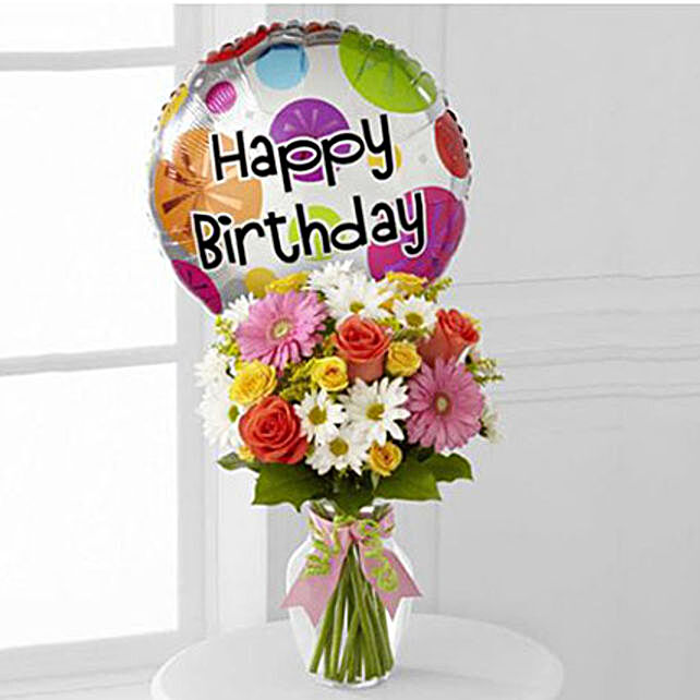 Birthday Cheer Bouquet usa | Gift Birthday Cheer Bouquet- FNP