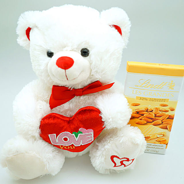 lindt personalised teddy