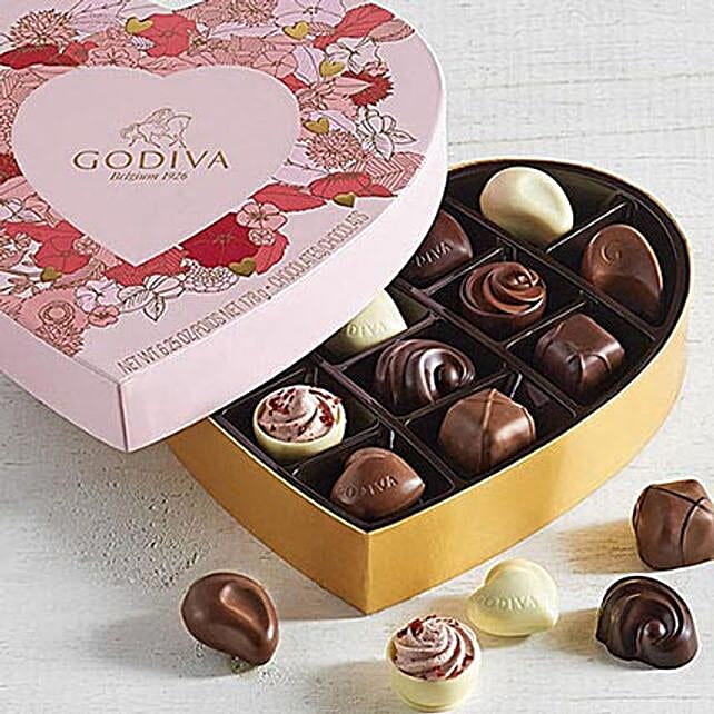 Godiva 12-Piece Holiday Chocolate Gift Box (98g) | UK