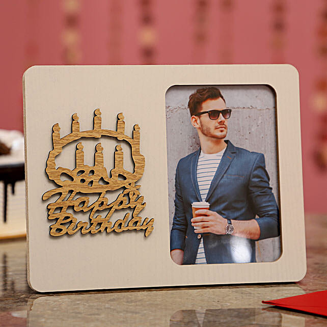 photo frame for boyfriend birthday