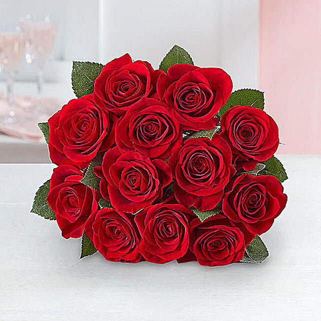 Dozen Roses For Valentines