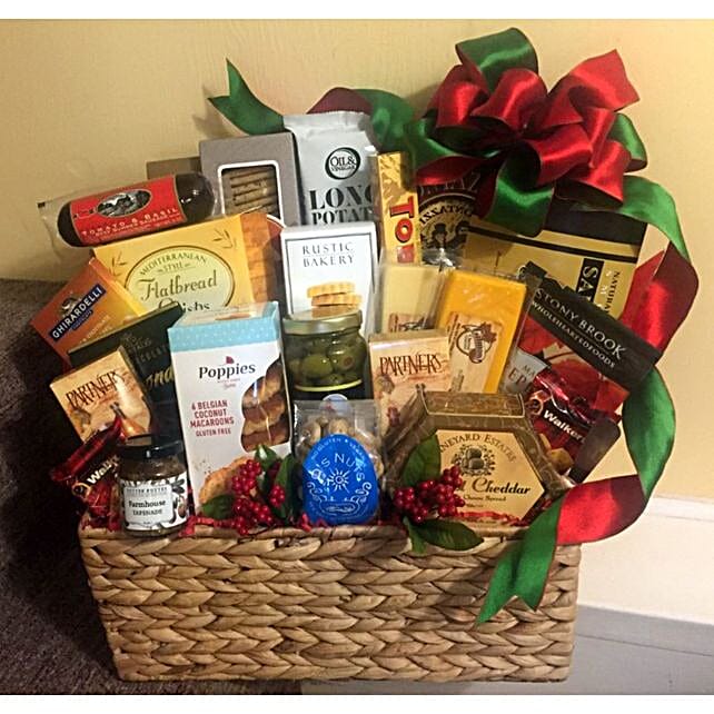 Savory Delights Basket usa | Gift Savory Delights Basket- FNP