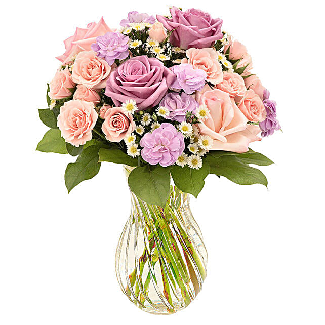 Timeless Assorted Flowers Vase Arrangement usa Gift Timeless Assorted