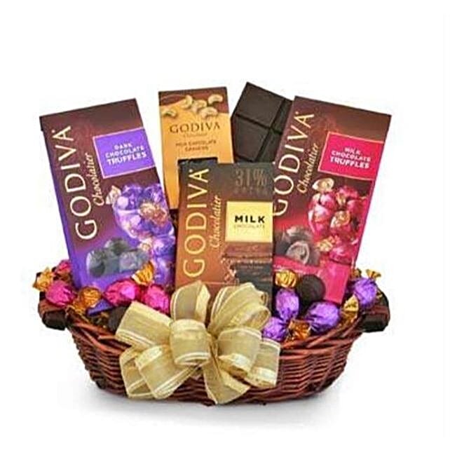 Godiva Lovers Basket usa Gift Godiva Lovers Basket FNP