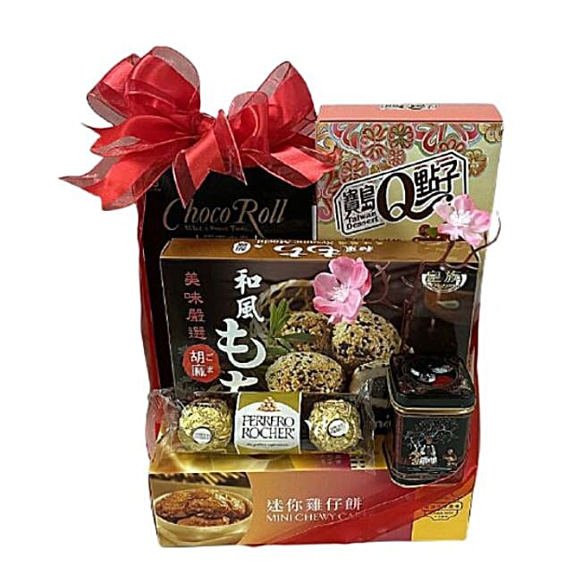 Chinese New Year Wishes Tasty Treats usa Gift Chinese New Year Wishes