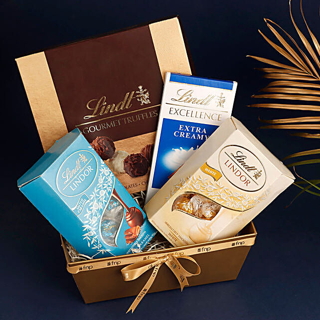 Lindt Chocolates Hamper usa | Gift Lindt Chocolates Hamper- FNP