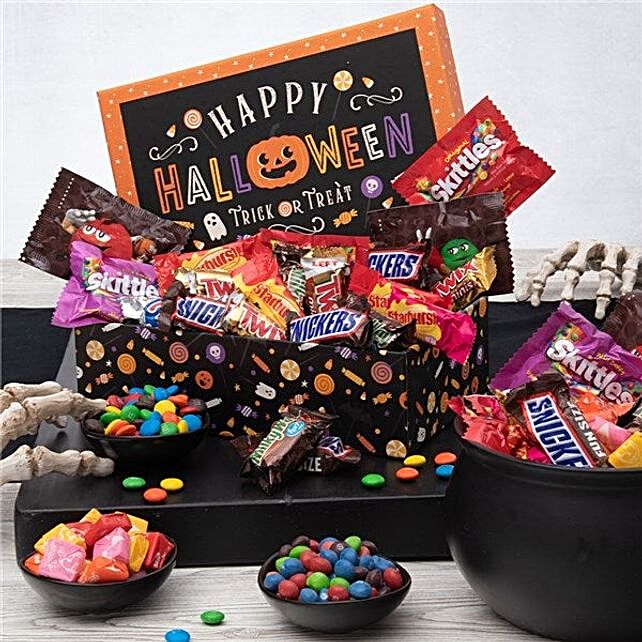 Halloween Candy Stash Box usa | Gift Halloween Candy Stash Box- FNP