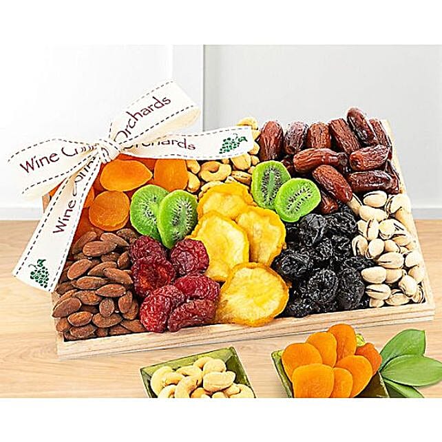 Gourmet Dried Fruit And Nut Collection Usa 