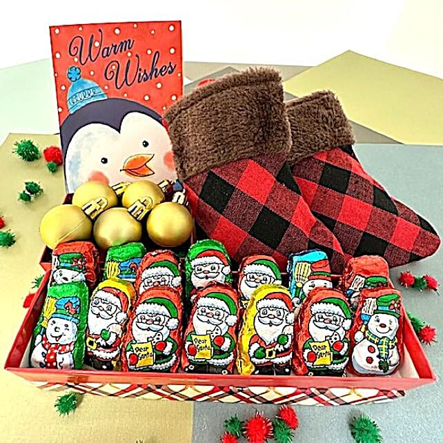 Cheerful Stockings Gift Hamper usa Gift Cheerful Stockings Gift