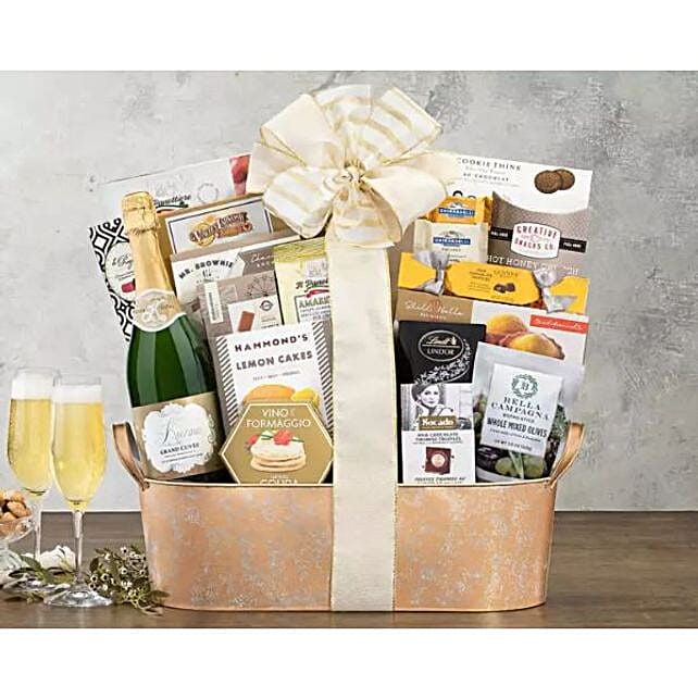 Kiarna California Champagne Basket usa | Gift Kiarna California ...