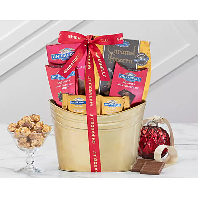 Ghirardelli Chocolate and More Gift Basket usa | Gift Ghirardelli ...