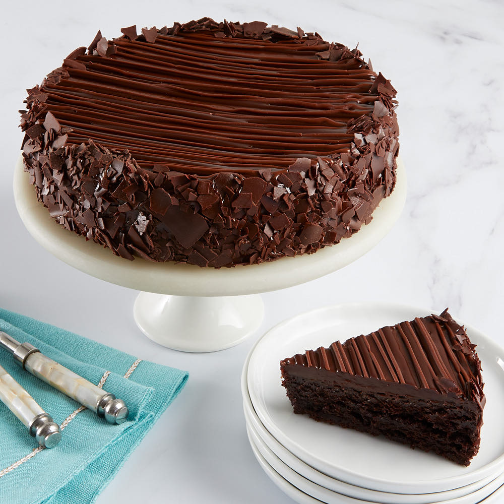 Triple Chocolate Enrobed Brownie Cake usa | Gift Triple ...
