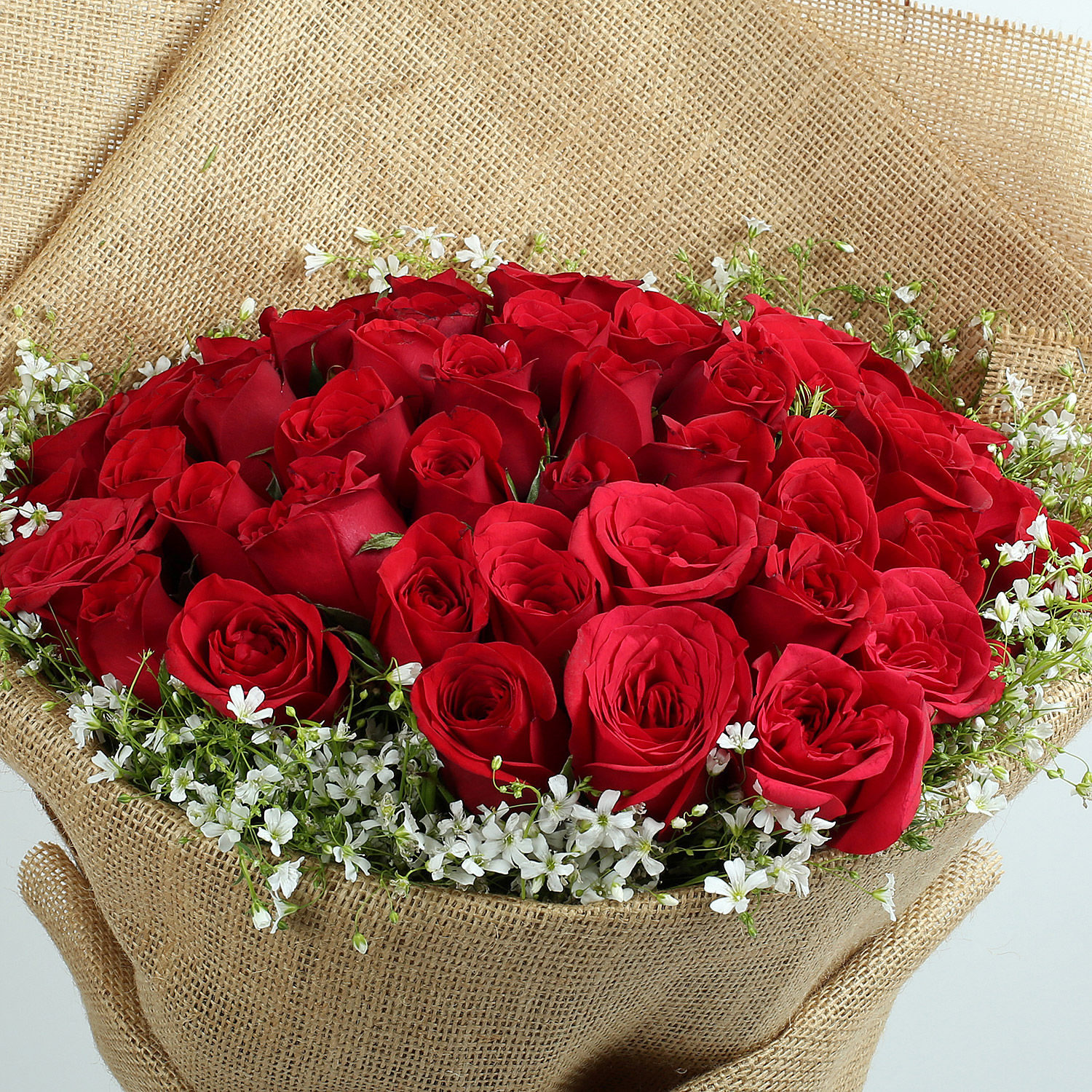 Buy/Send Appealing Red Roses Bunch Online Ferns N Petals