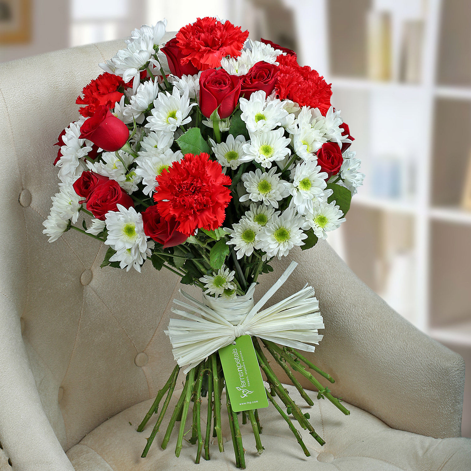 Buy/Send Attractive Flowers Bunch Online Ferns N Petals