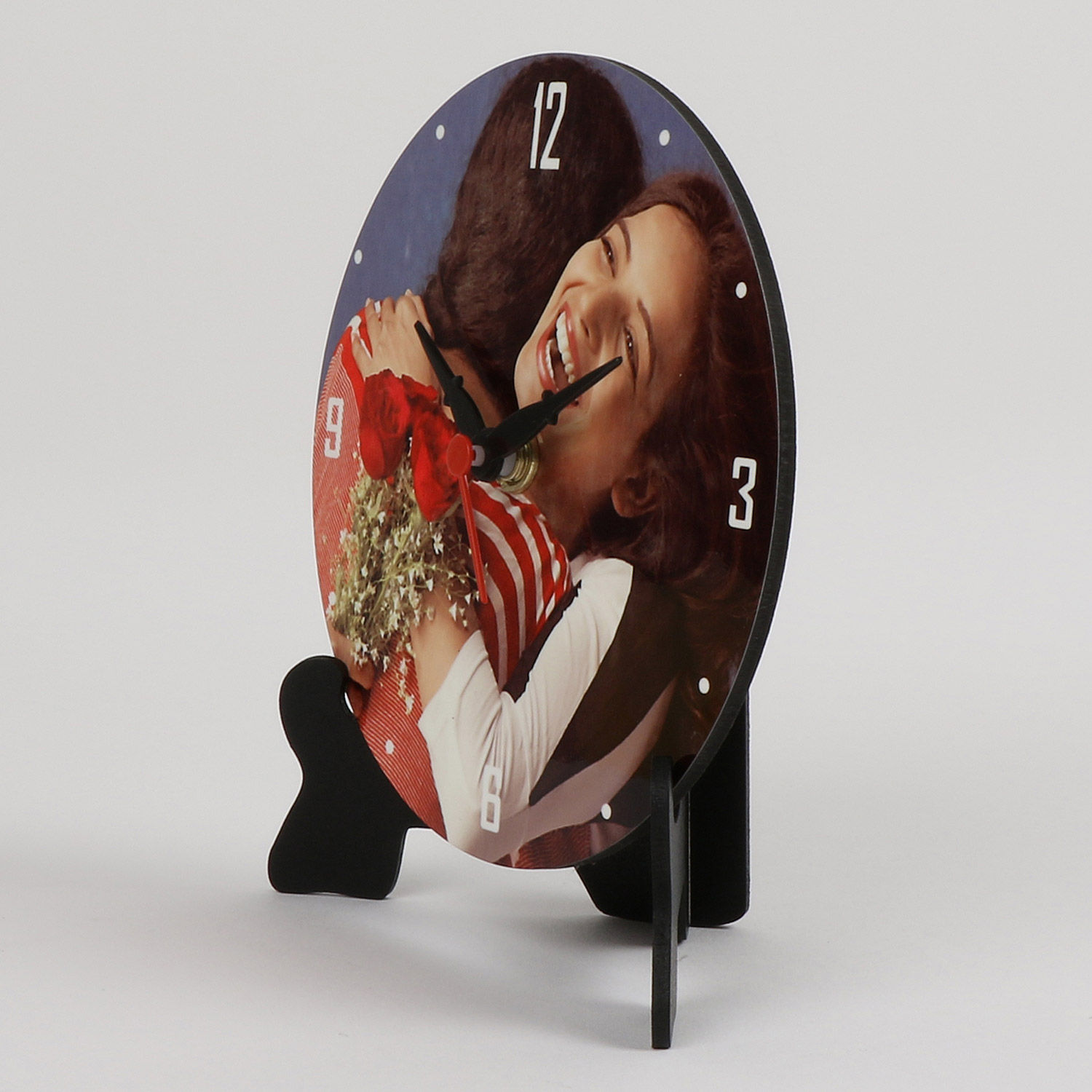 Buy/Send Lovely Personalized Table Clock Online Ferns N Petals