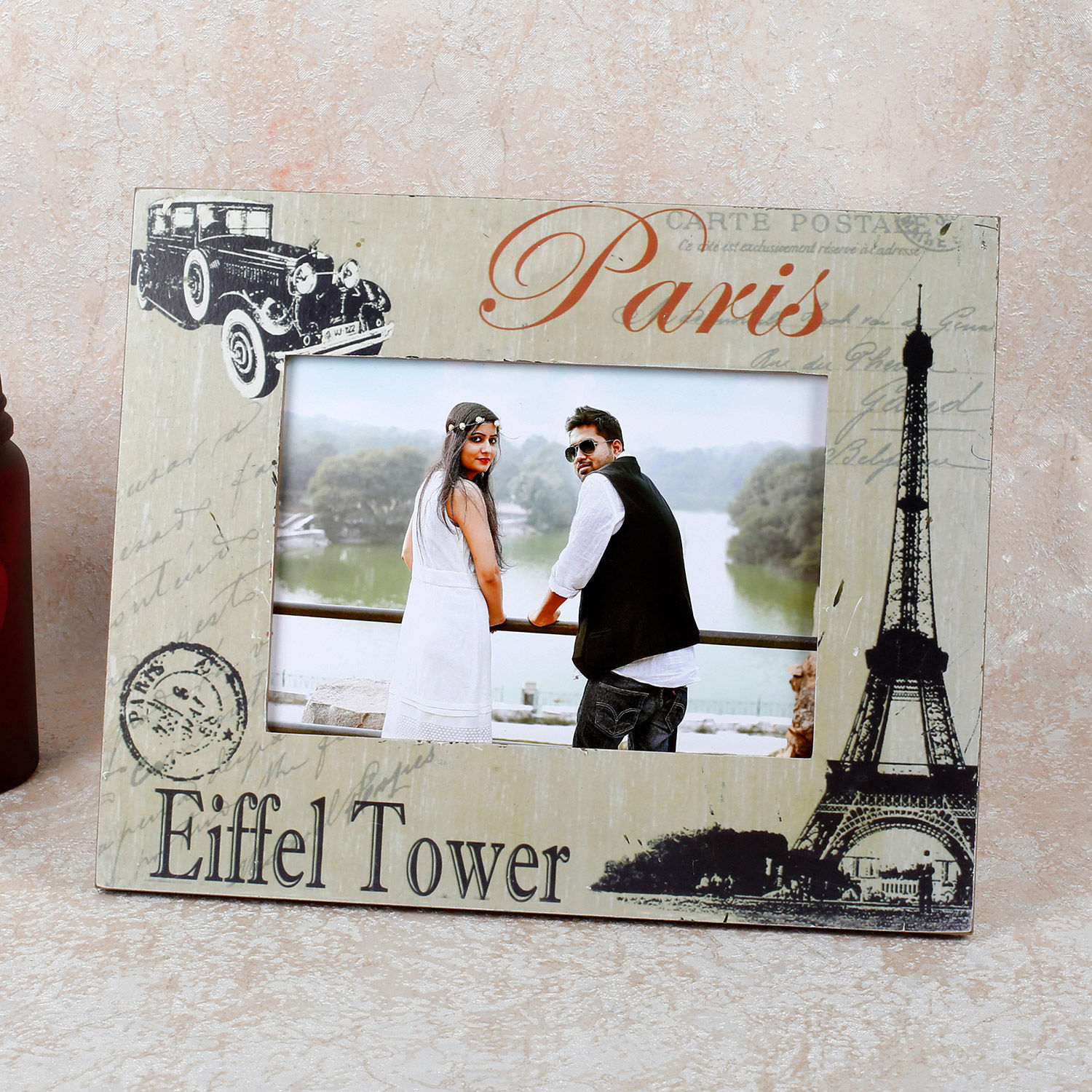 Buy/Send Paris Eiffel Tower Photo Frame Online- Ferns N Petals