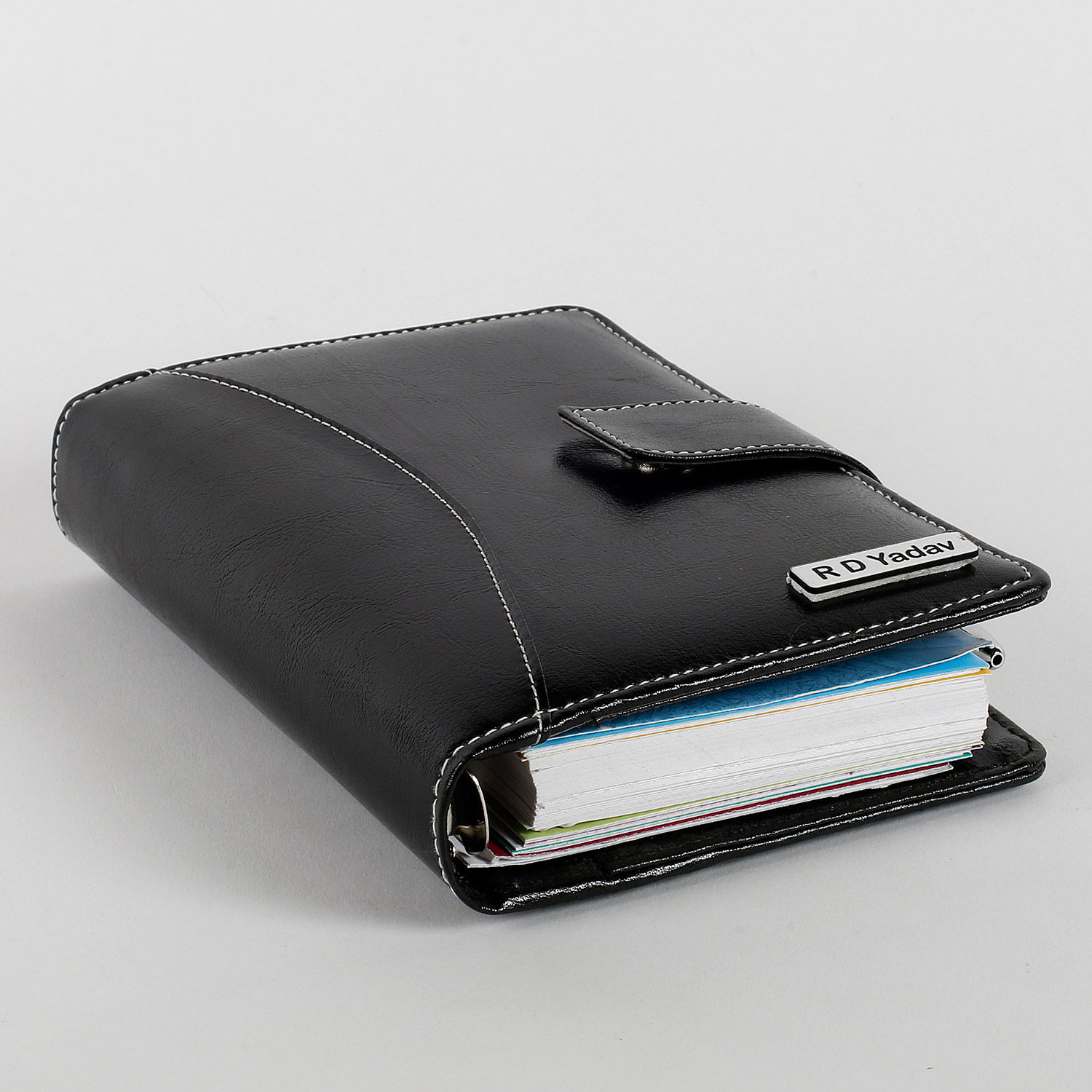 Buy/Send Personalised Business Organizer Black Online Ferns N Petals