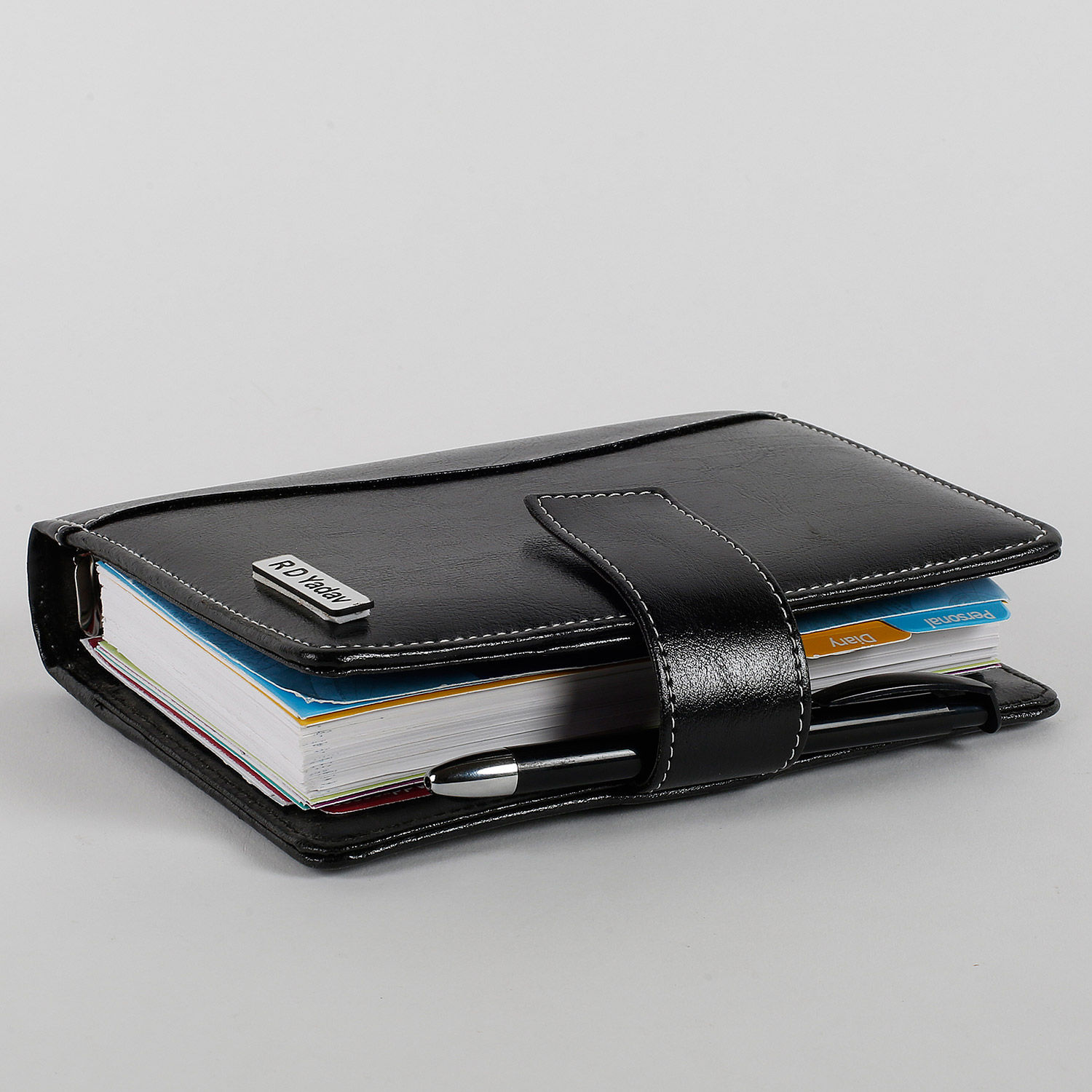 Buy/Send Personalised Business Organizer Black Online Ferns N Petals