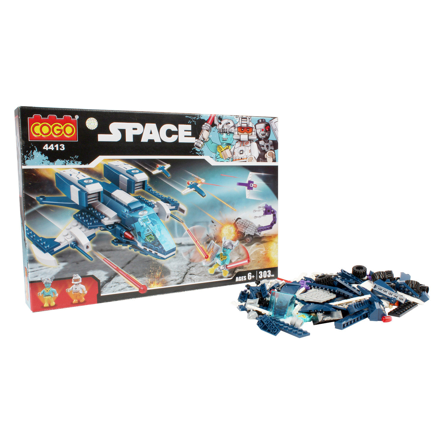 Buy/Send Space Building Blocks 303 Pieces Online Ferns N Petals