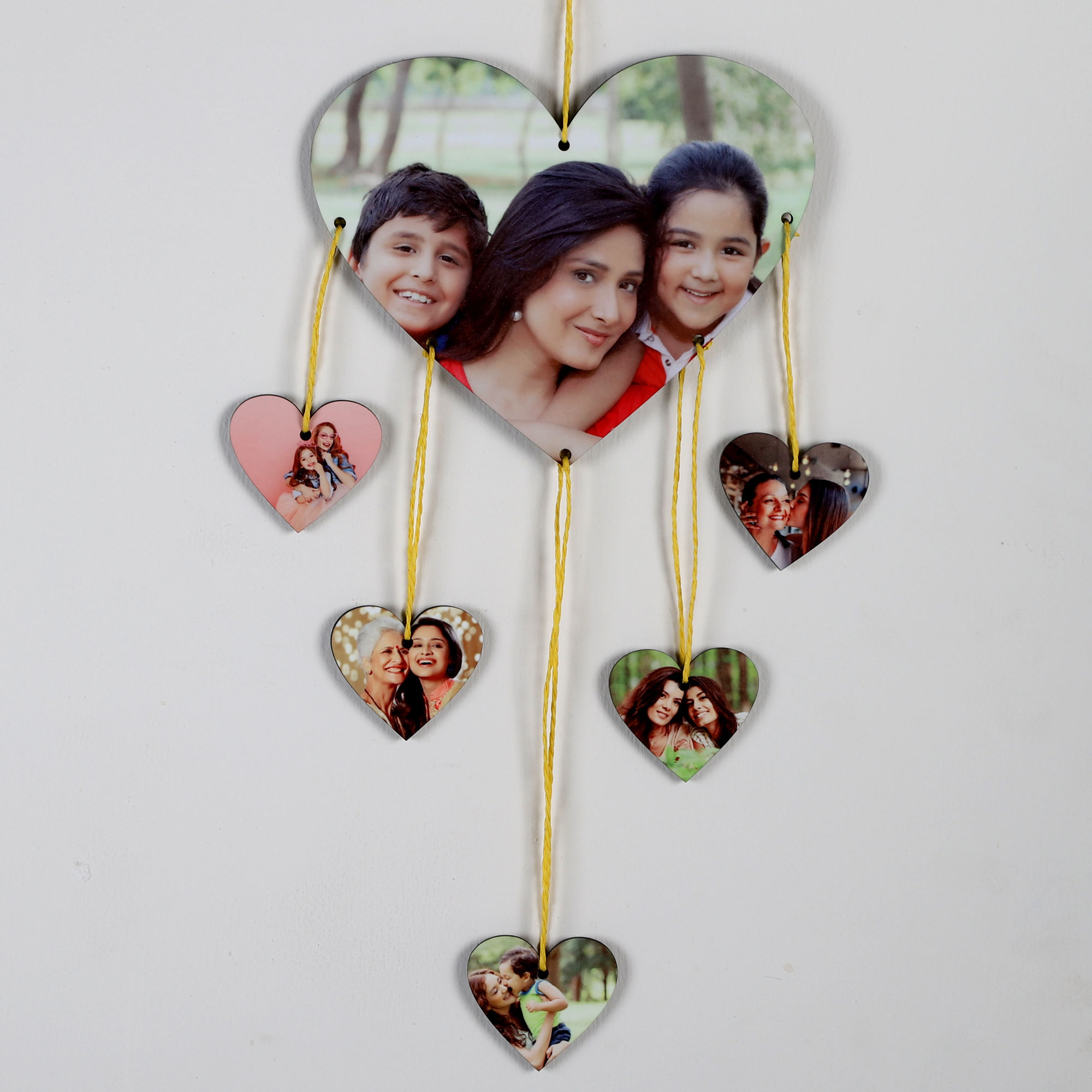 Buy/Send Heartshaped Personalized Wall Hanging Online Ferns N Petals