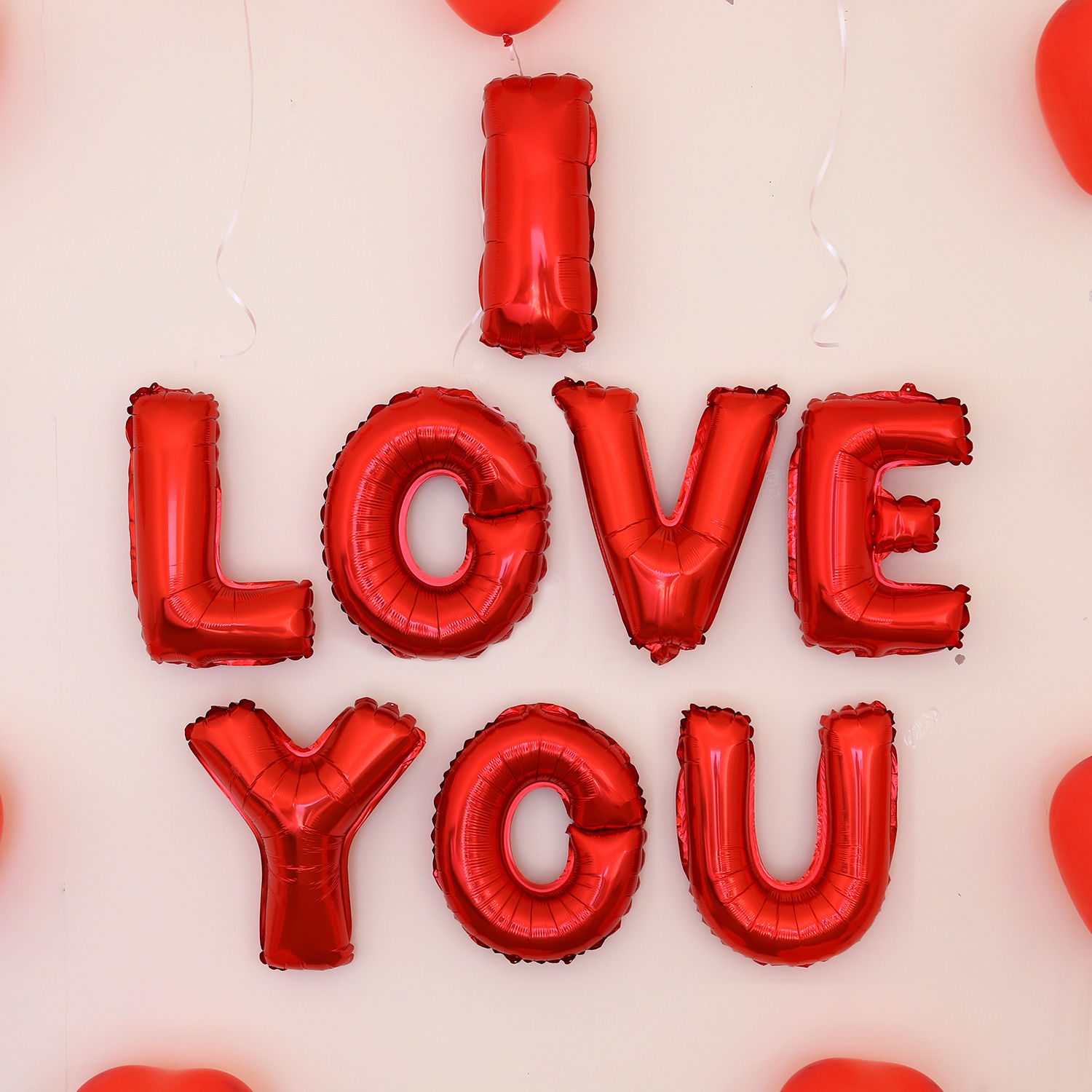 Buy/Send I Love You Balloon Decor Online- Ferns N Petals