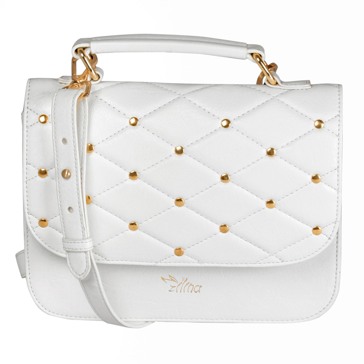 Buy/Send Elegant White Sling Bag Online- Ferns N Petals