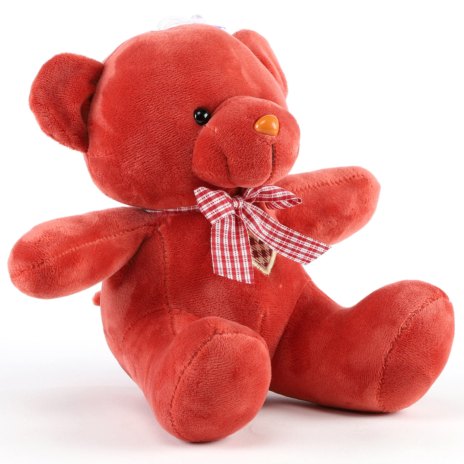 maroon color teddy bear