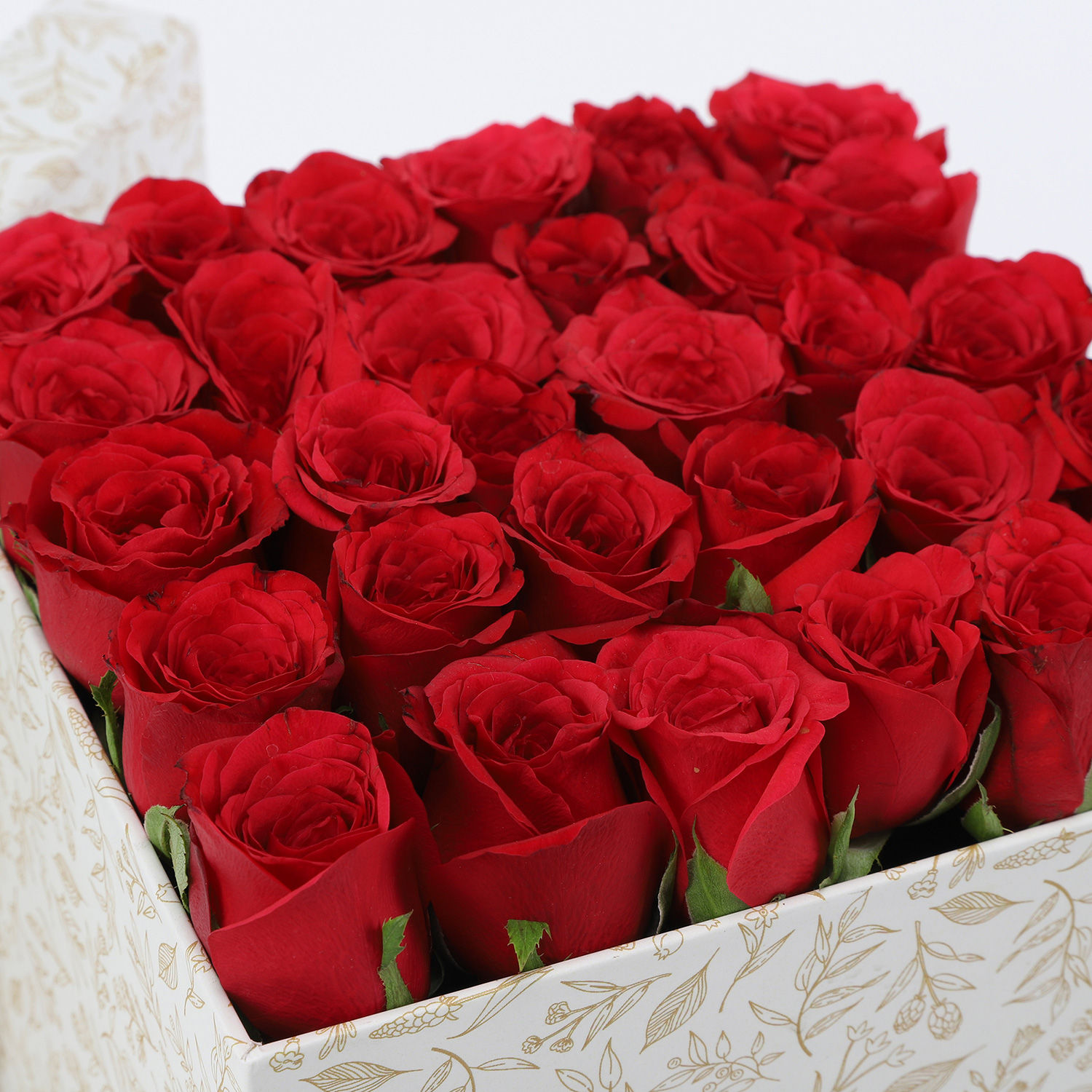 Buy/Send Stylish Box Of Red Roses & Chocolates Online- Ferns N Petals
