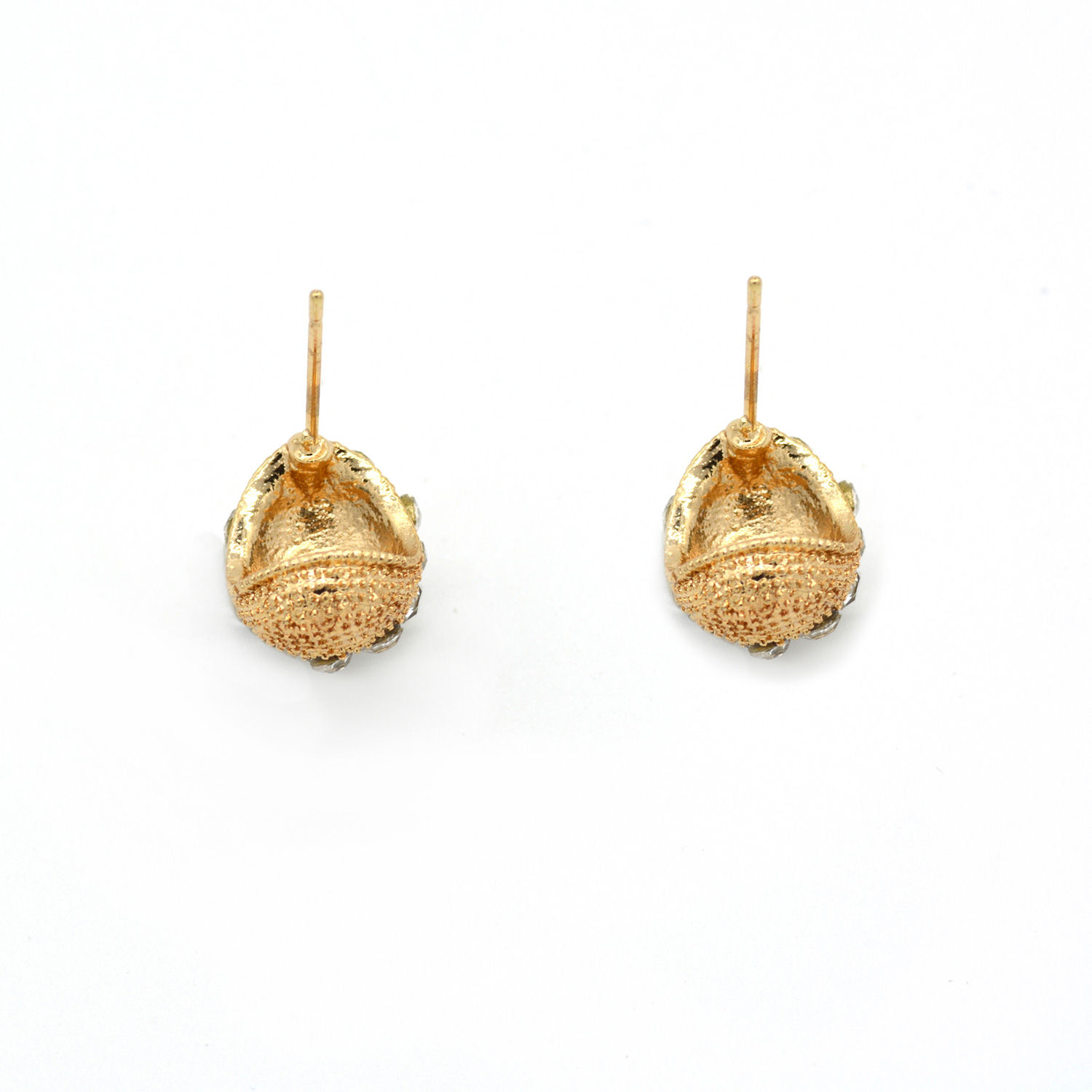 Mini Gold Stud Earrings | Gift Mini Stud Earrings Online - Ferns N Petals