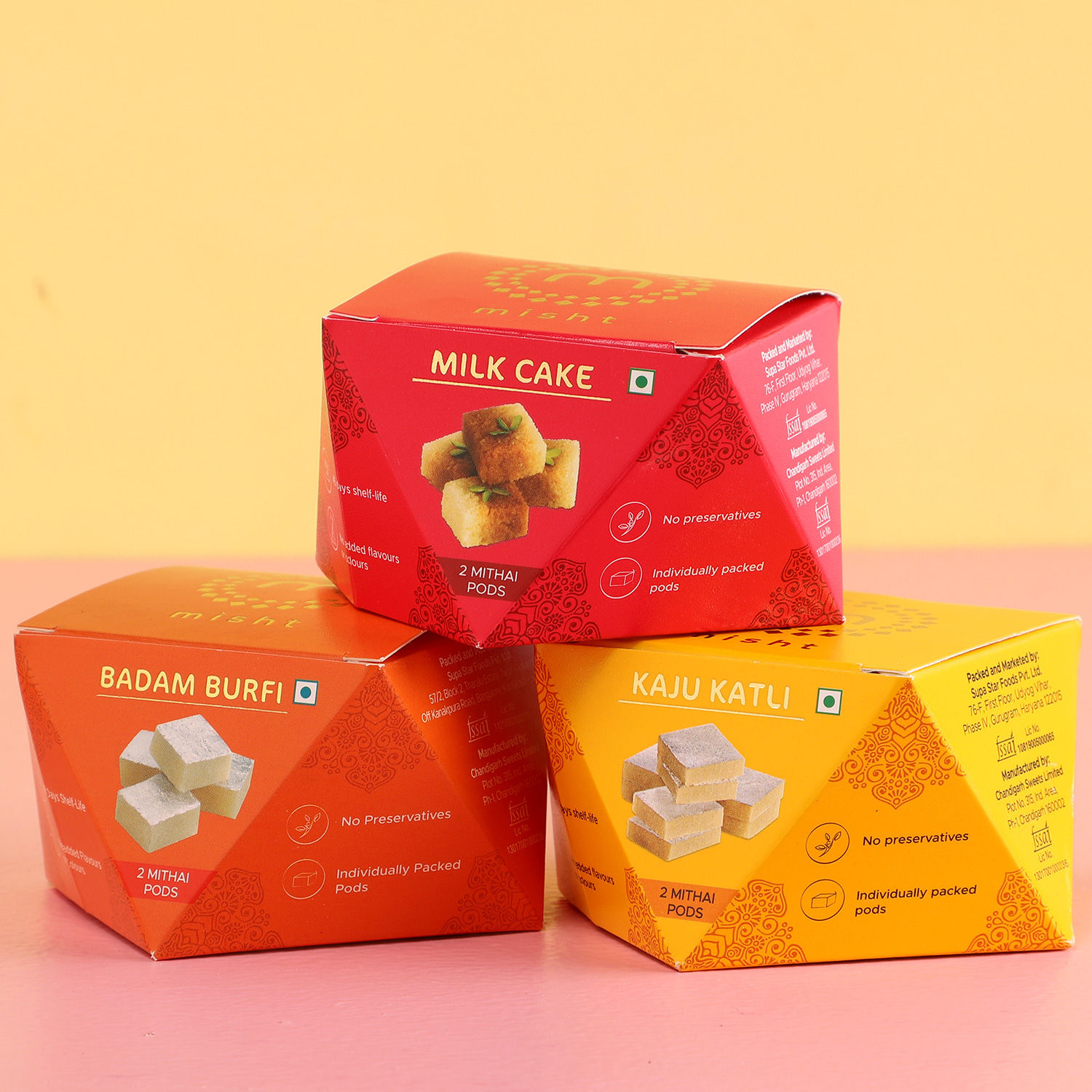 Buy/Send Mini Mithai Boxes Combo Online Ferns N Petals