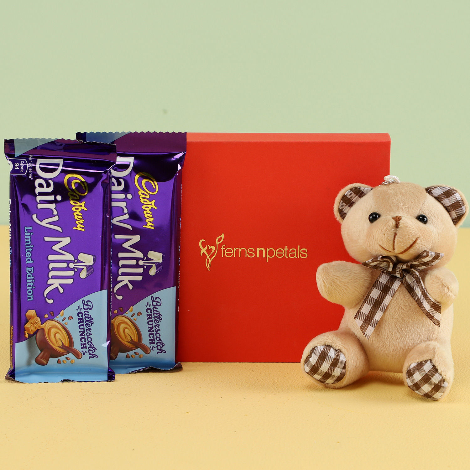 dairy milk with teddy bear