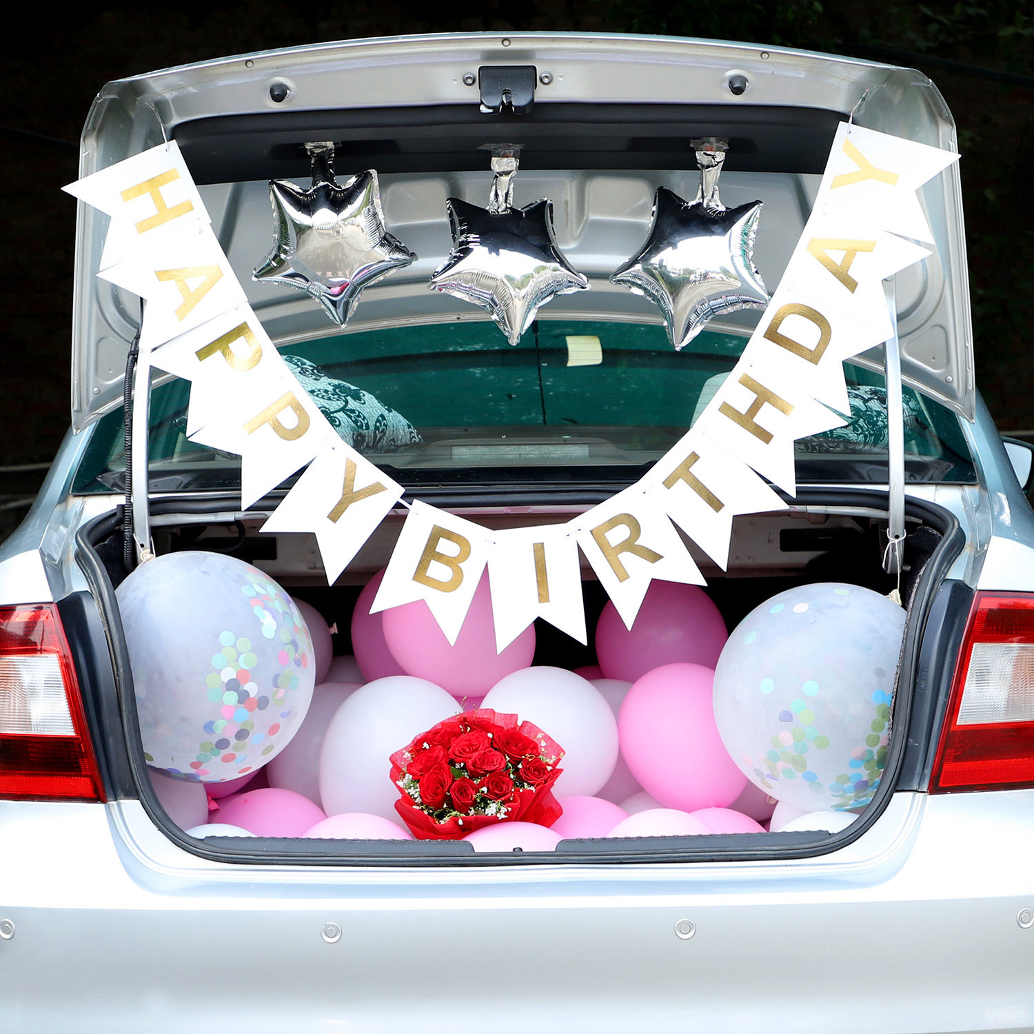 Buy/Send Birthday Surprise Car Boot Decor Online Ferns N Petals