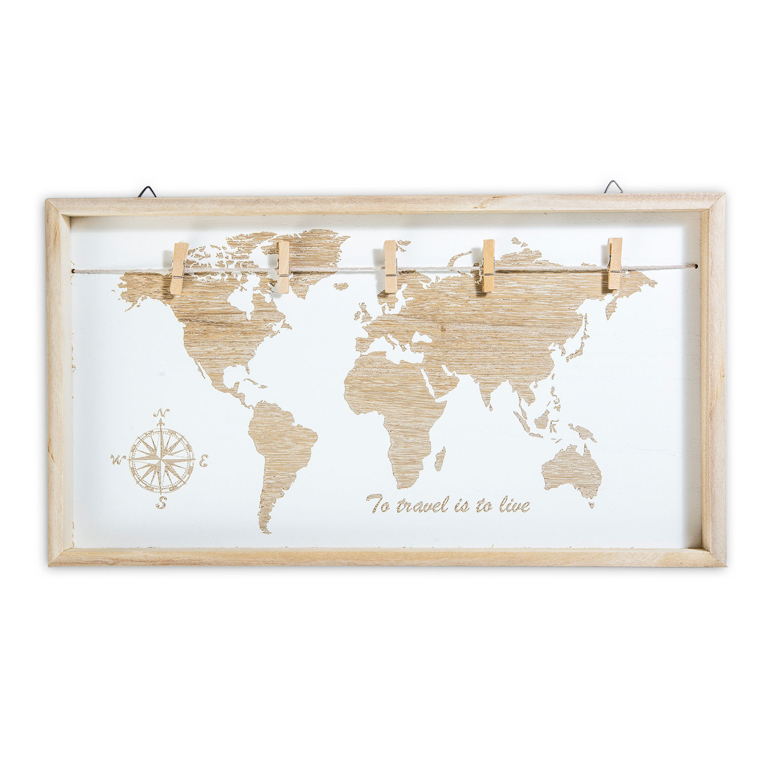 Buy/Send World Map Theme Photo Frame Online Ferns N Petals